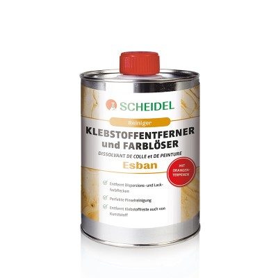 Scheidel Klebstoffentferner und Farblöser Esban, 1 l