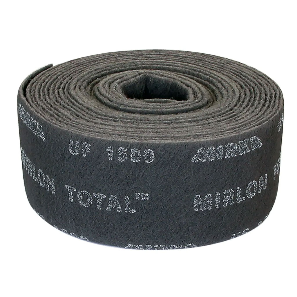 Mirka Mirlon Schleifvlies Total, Grau 115 mm x 10 m Rolle, P 1500
