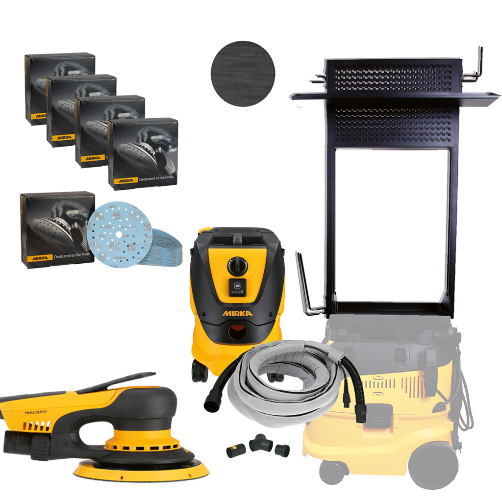 Mirka DEROS-Set/ Galaxy, Sauger 1230 L PC +WS