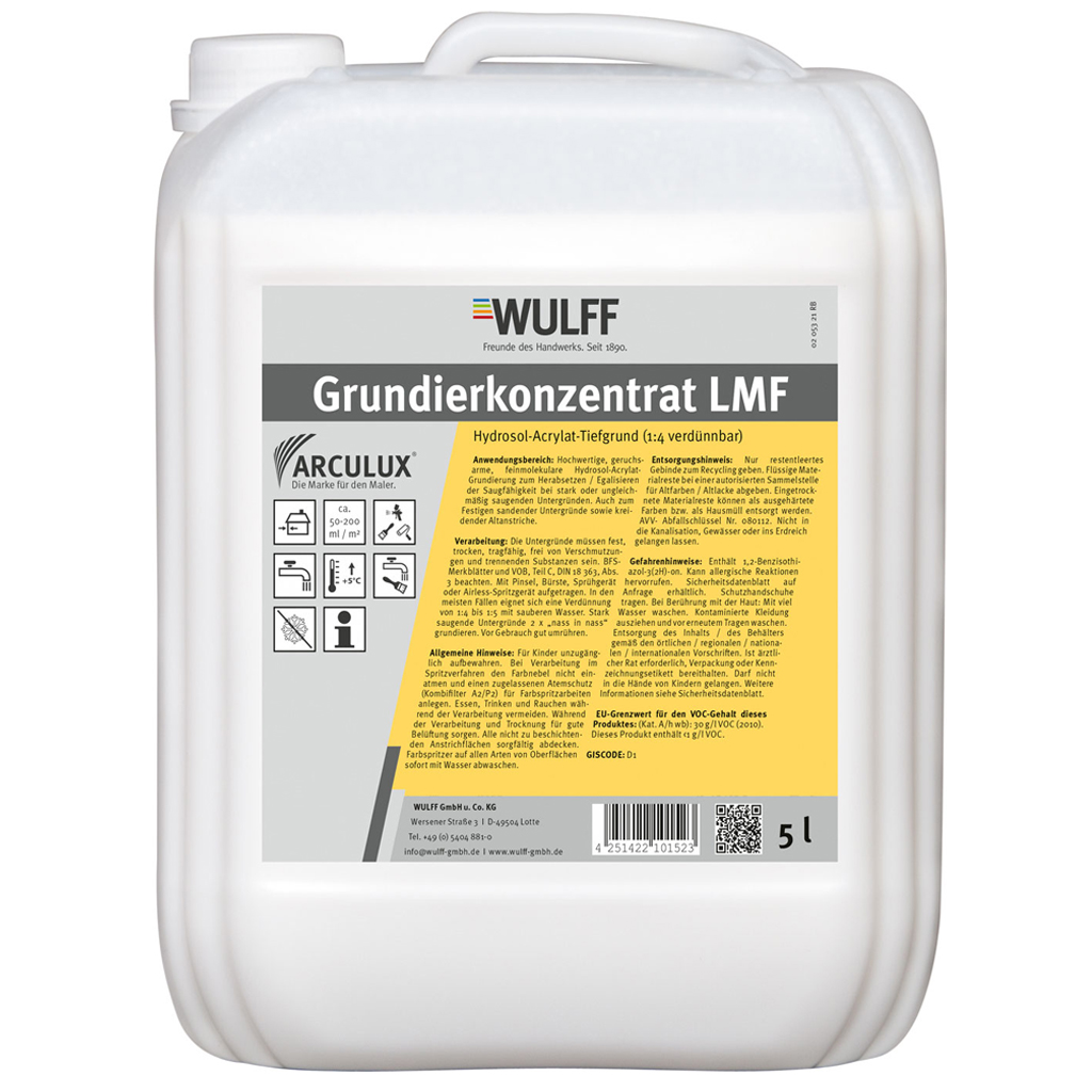 Arculux Grundierkonzentrat LMF, 10 l