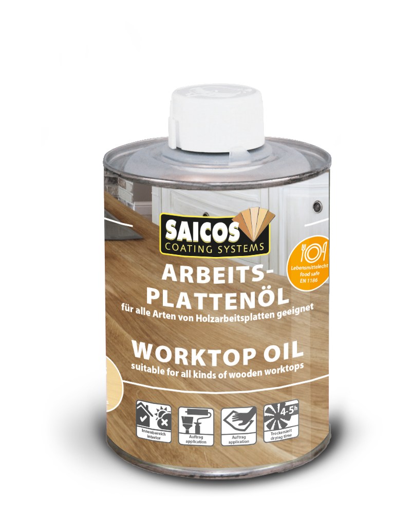 Saicos Arbeitsplattenöl, Frost Transparent Matt, 500 ml