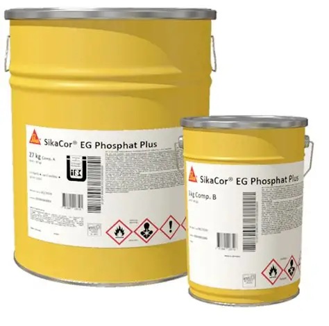 Sika Grundbeschichtung SikaCor EG Phosphat Plus, Sandgelb, 30 kg