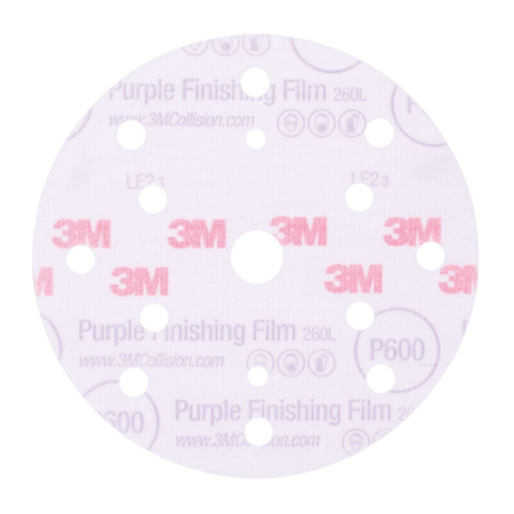3M Schleifscheibe Hookit 260L, Lila, Ø 150 mm, P 2000