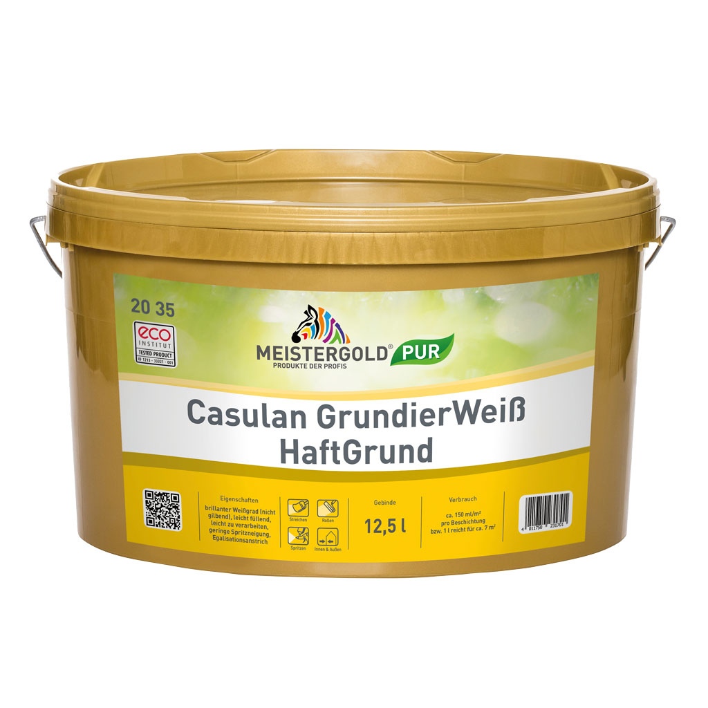 Meistergold GrundierWeiß Haftgrund Casulan, 5 l