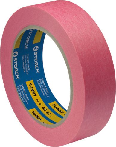 Storch Klebeband MaskUP SunnySTAR Strong, Rot, 50 mm x 50 m