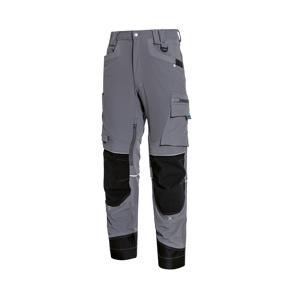 Excess Bundhose Super Stretch 524, Grau/ Schwarz, Größe 62