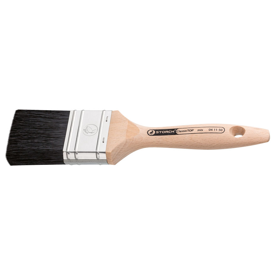 Storch Flach-Pinsel ClassicTOP mix Schwarz, 3 cm