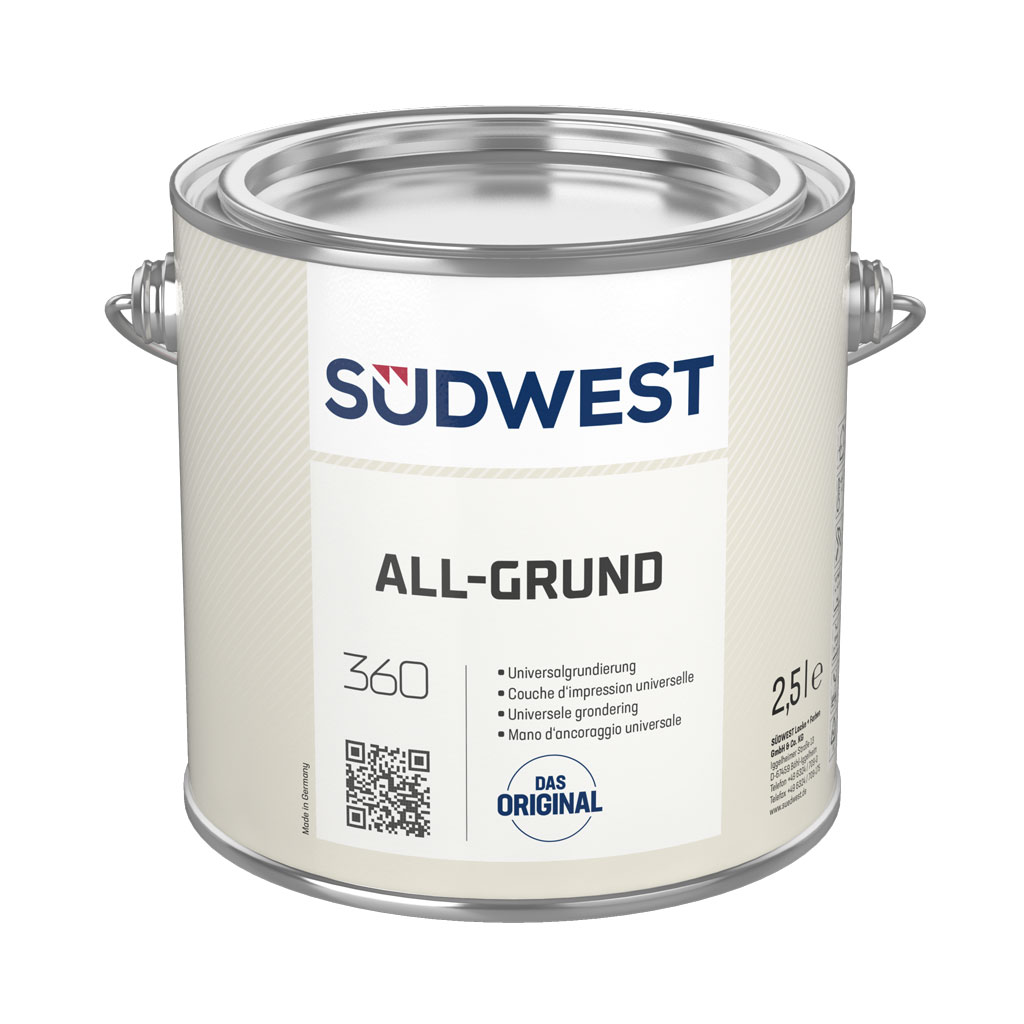 Südwest All-Grund, 9110 Weiß, Matt, 375 ml