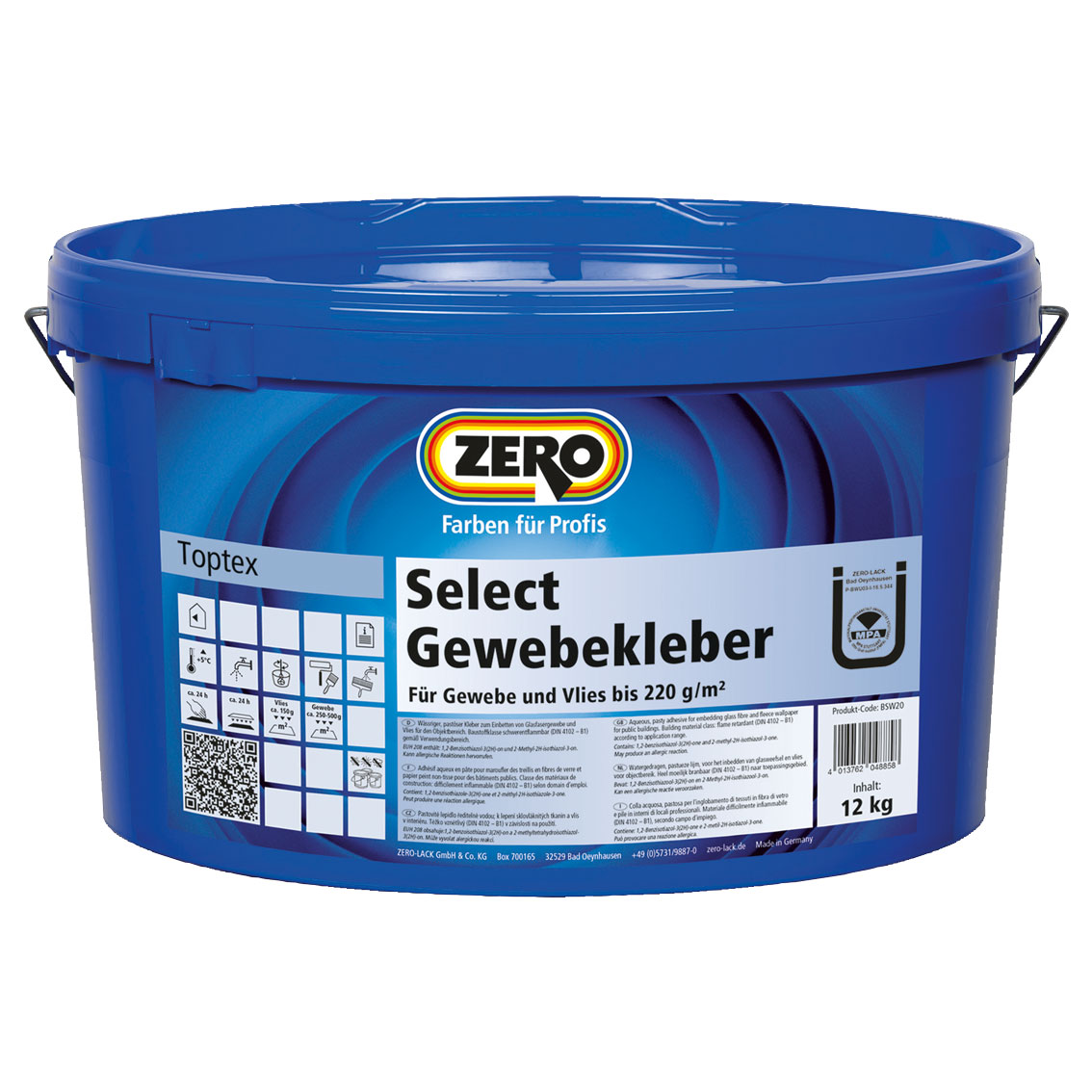 ZERO-LACK Select Gewebekleber