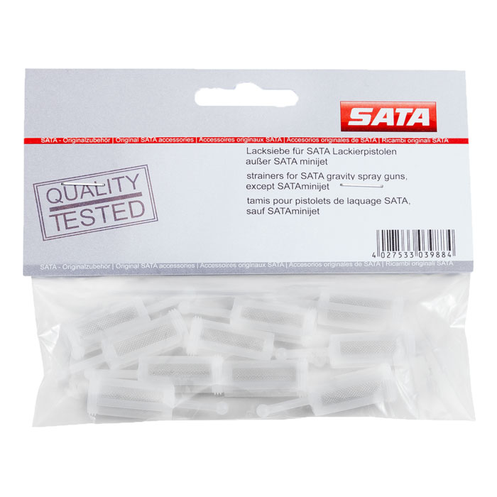 SATA Lacksieb 300 µm für SATA Lackierpistolen, VE 10 Stück