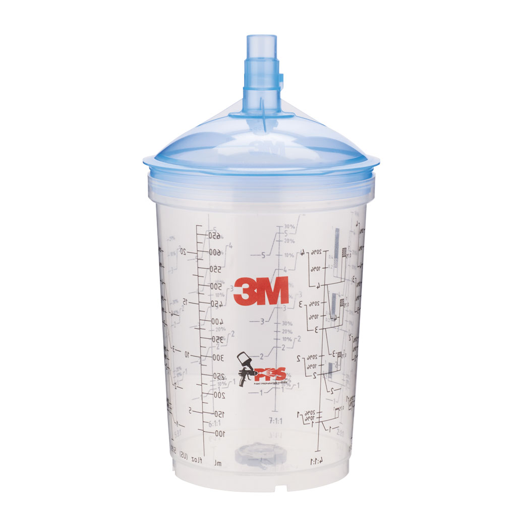 3M Deckel und Becher Kits PPS, Type V, 125 µm, 700 ml