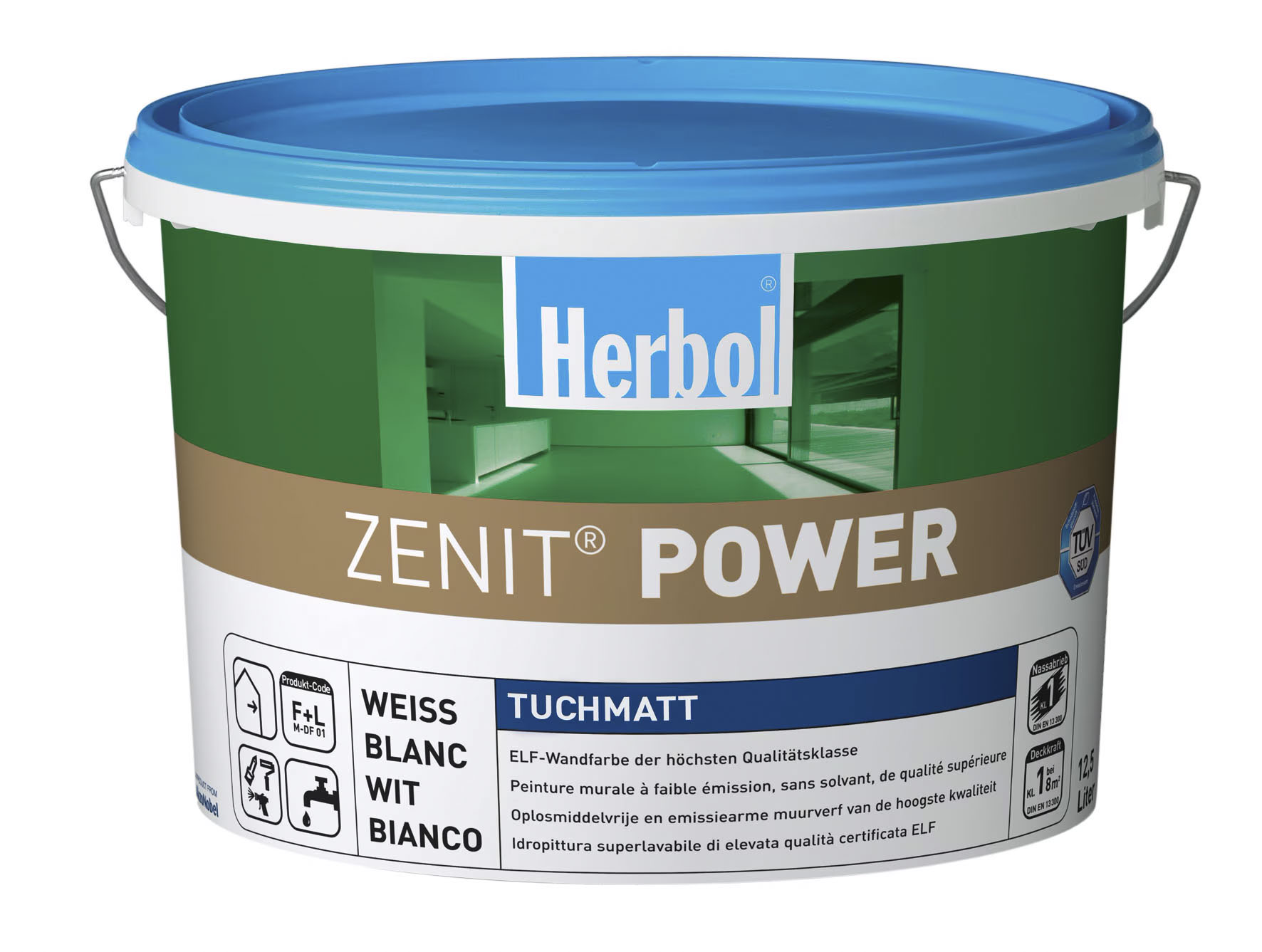 Herbol Innenfarbe Zenit Power, 1 l