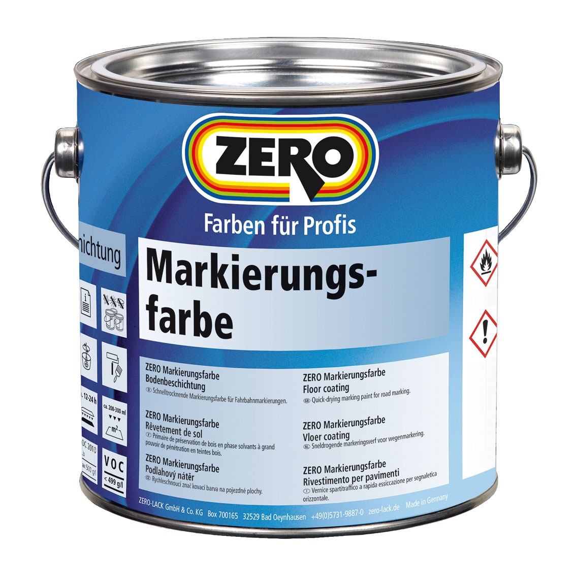 ZERO-LACK Markierungsfarbe, Weiß