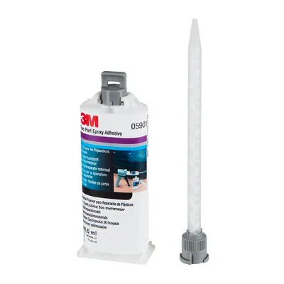 3M Reparaturmasse für flexible Teile,  4 x 48, 5 ml + 8 Mischdüsen
