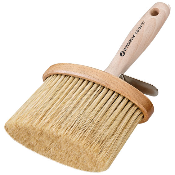 Storch Oval-Fassadenbürste Helle Borste, 13,5 cm x 6,5 cm