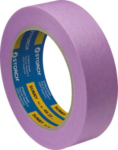 Storch Klebeband MaskUP SunnySTAR Sensitive, Lila, 25 mm x 50 m