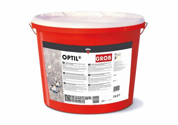 Keim Silikat Innenfarbe Optil Grob, Weiß, 12,5 l