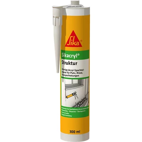 Sika Sikacryl Struktur, Weiß,  300 ml