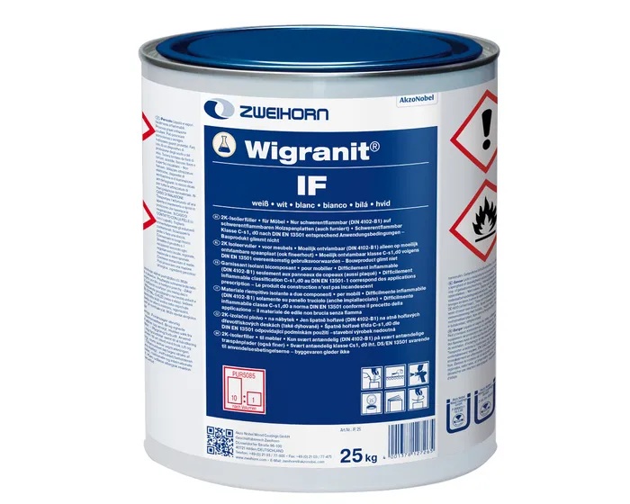 Zweihorn Isolierfüller Wigranit IF, Weiß, 25 kg