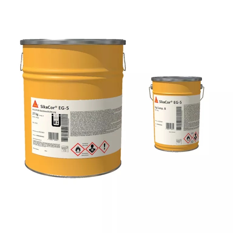 Sika Deckbeschichtung SikaCor EG 5, Basis 1, 2,49 kg