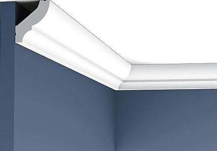 ORAC Eckleiste CB501, Weiß, 35 x 41 mm