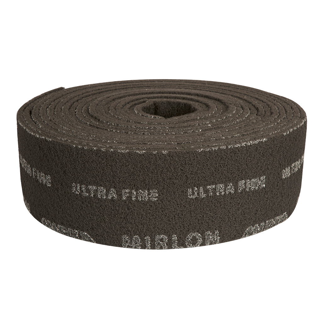 Mirka Mirlon Schleifvlies UF P 1500, Grau, 100 mm x 10 m Rolle