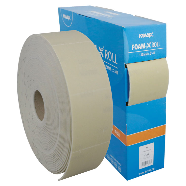 Kovax Foam-X Rolle, P 800, 115 mm x 25 m