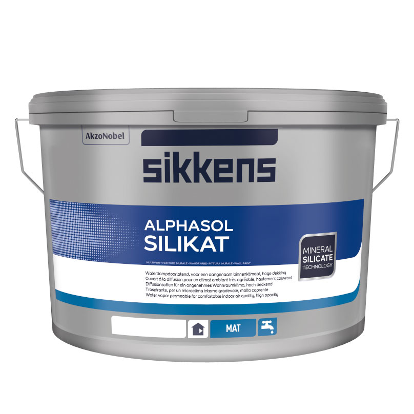 Sikkens Wandfarbe Alphasol Silikat, Basis W05, 2,45 l