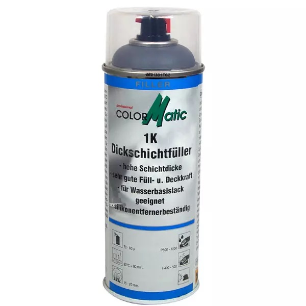 CM 1K Dickschichtfüller Grau, 400 ml