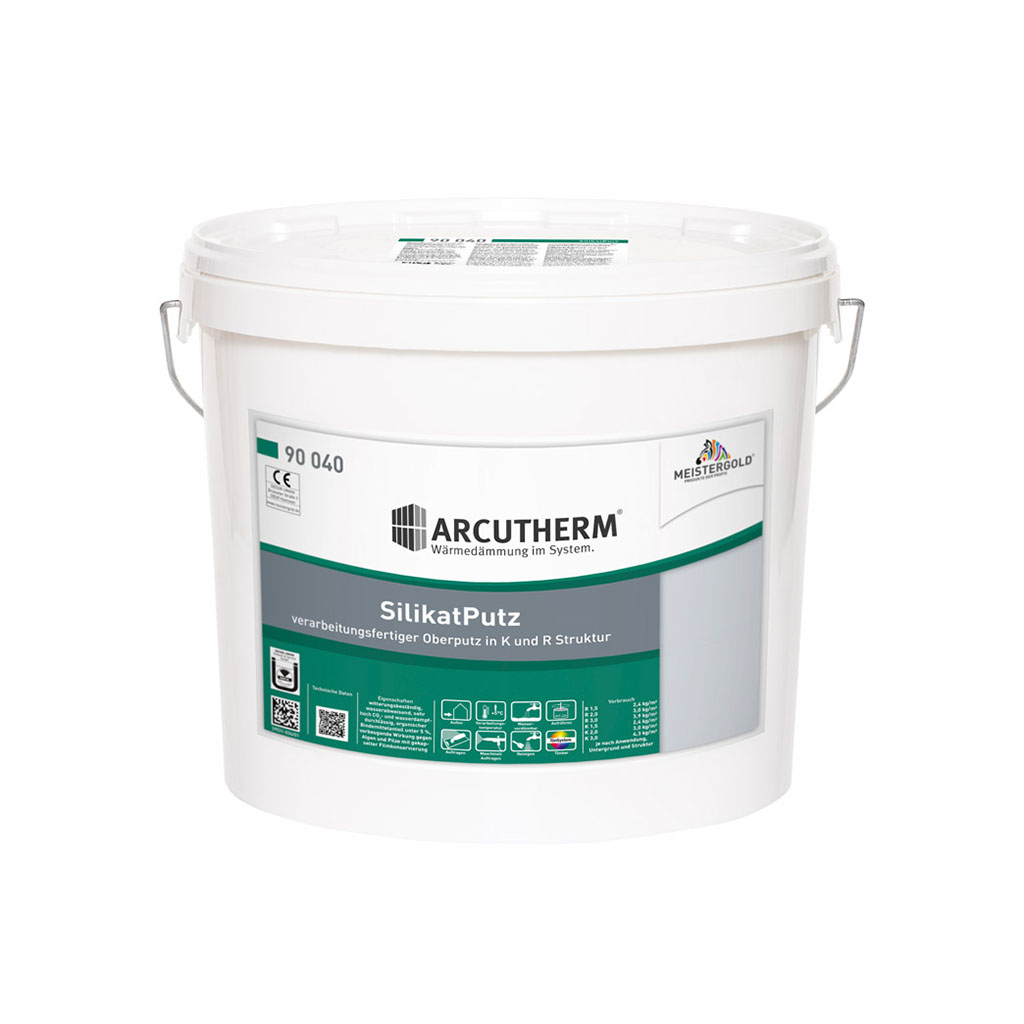Arcutherm® Silikatputz Weiß, K 1,5