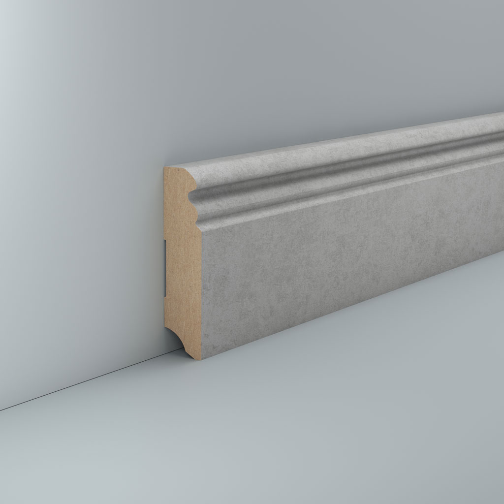 Südbrock Fußleiste Oberkante profiliert Beton