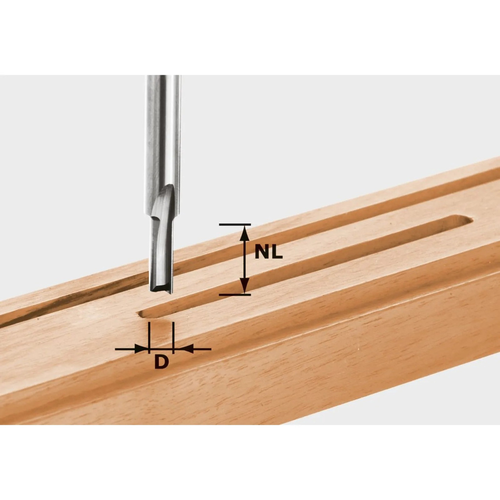 Festool Nutfräser S8 HW, Ø 8 x 30 mm