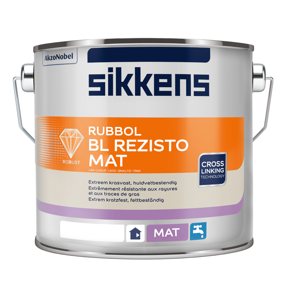 Sikkens Mattlack Rubbol BL Rezisto, 2,5 l