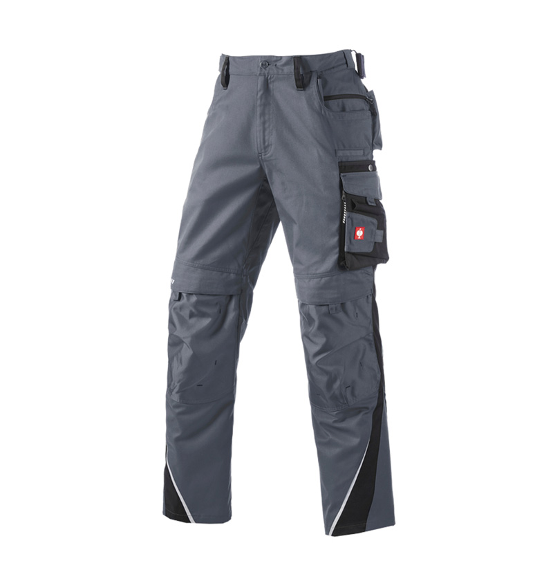 Strauß Bundhose e.s.motion, Grau/ Schwarz, Größe 40