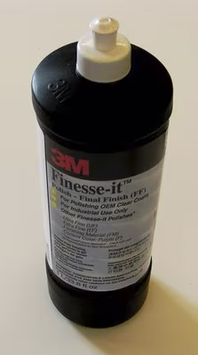 3M Finesse it Polierpaste Final Finish, Grau, 3,785 l