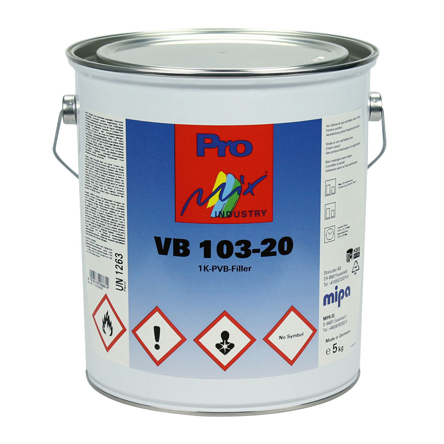 Mipa VB 103-20 1K-PVB-Filler, 5 kg