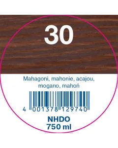 Zweihorn Holzdesign-Öl Naturtrend 30 NHDO, Mahagoni, 750 ml