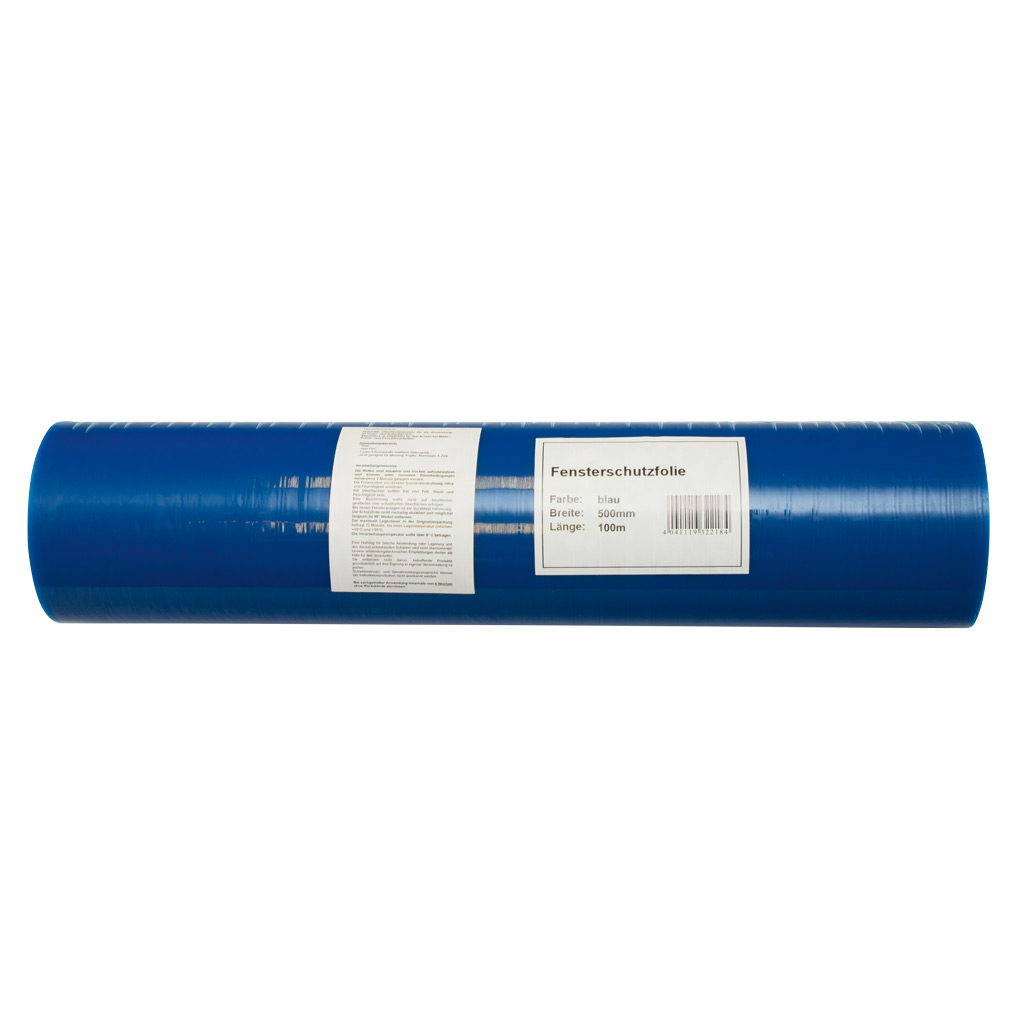 AM-Folien Glasschutzfolie 0,50 x 100 m, 50 µm, Blau