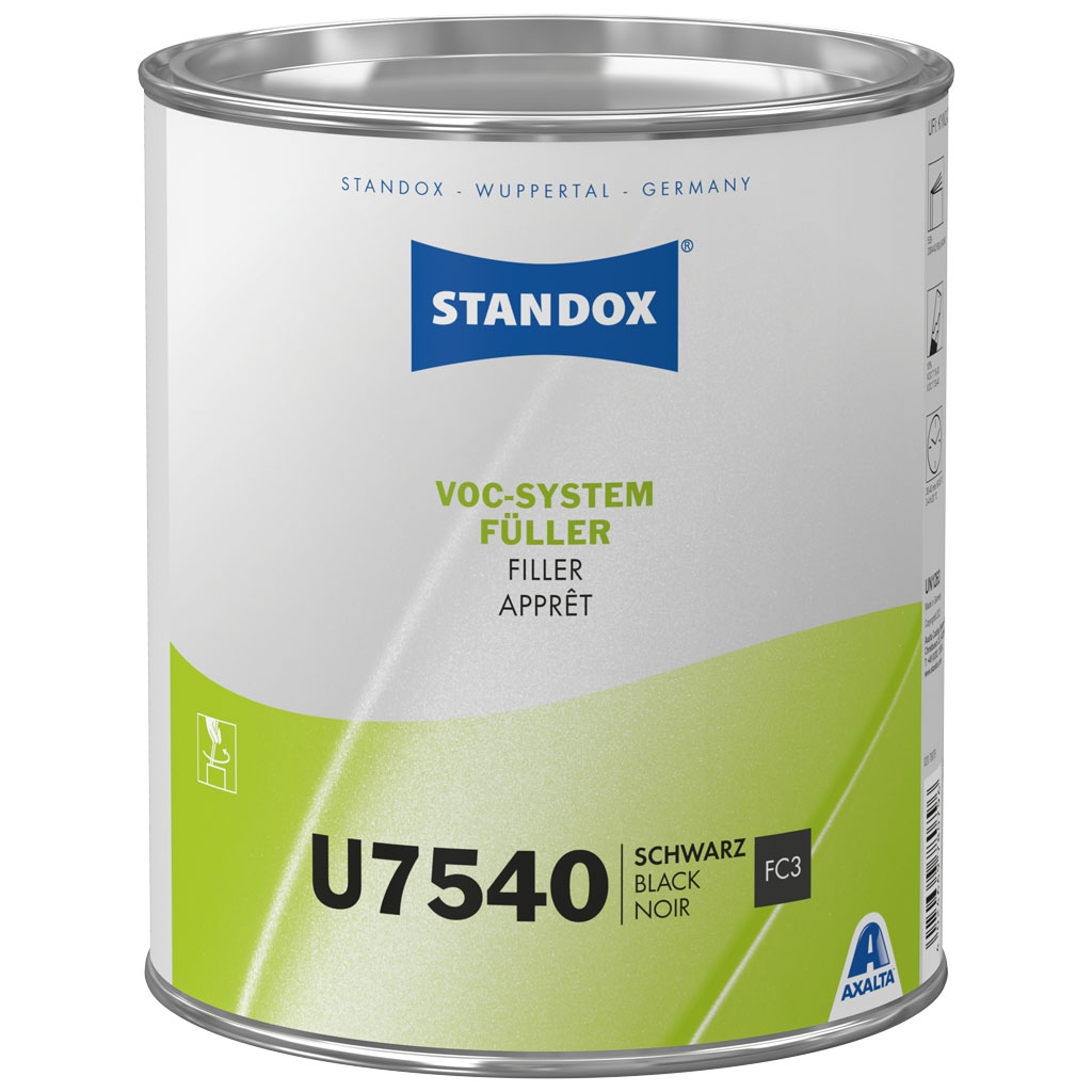 Standox VOC System Füller U7540 FC3, Schwarz, 3,5 l