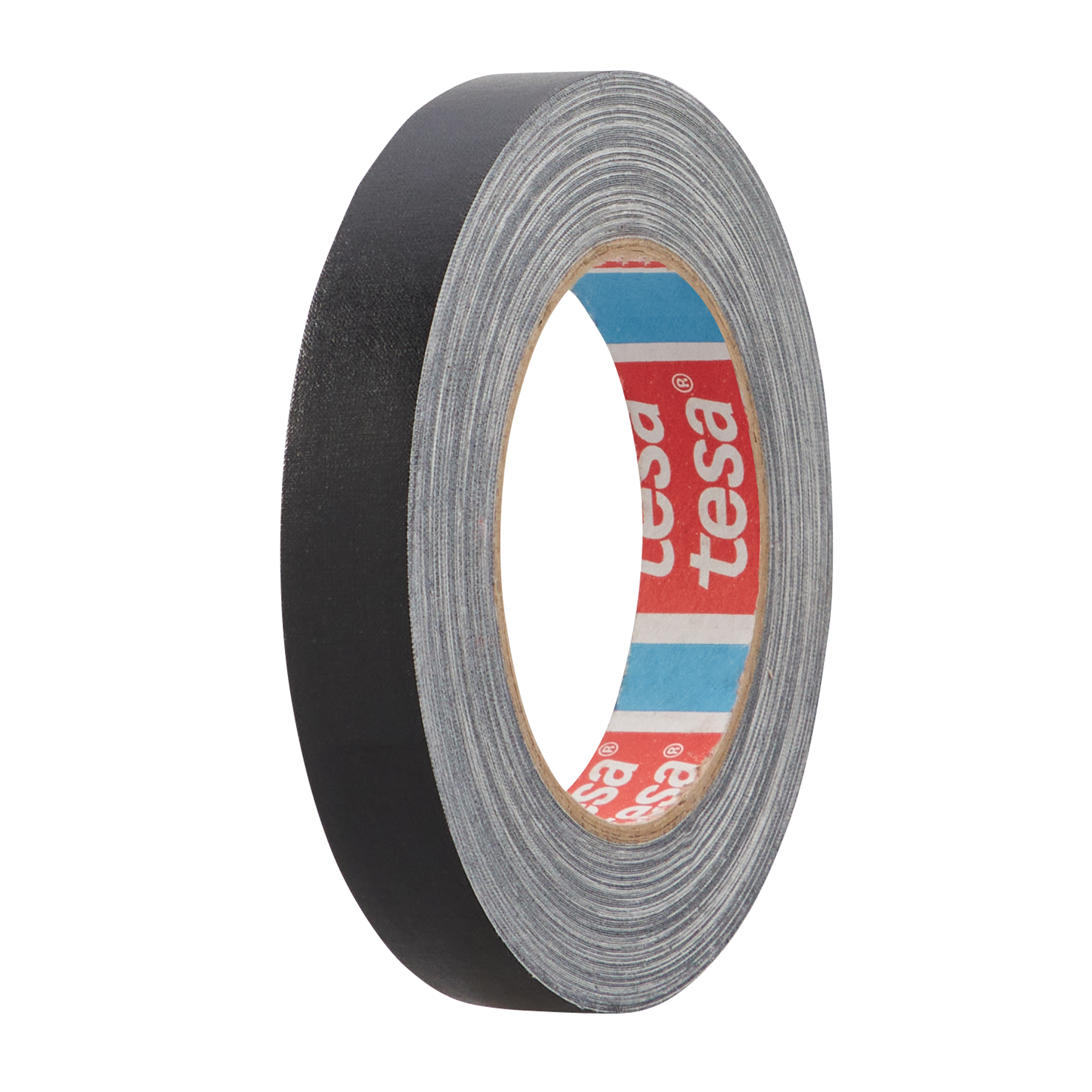 Tesa Premium Geweband 4651, Schwarz, 50 mm x 50 m