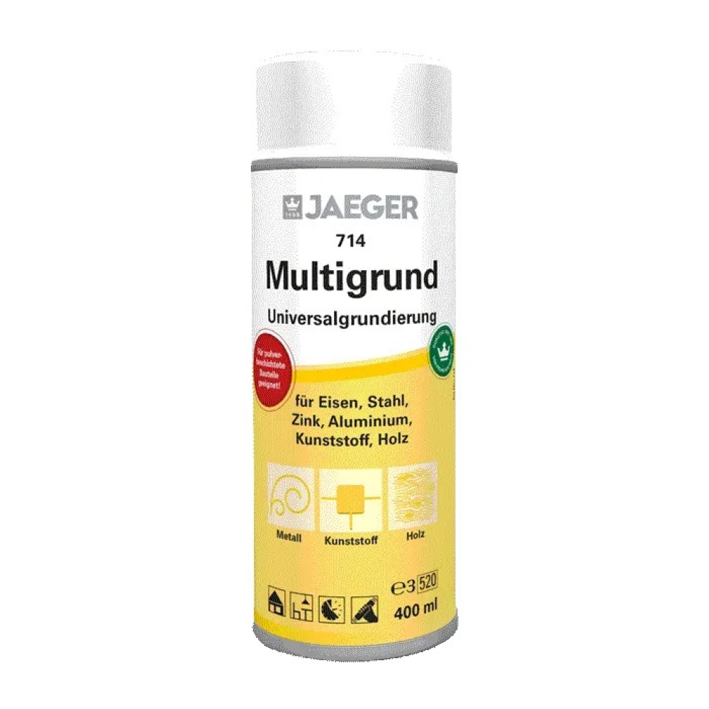 JAEGER Multigrund Spray 714, RAL 7001- Grau, 400 ml