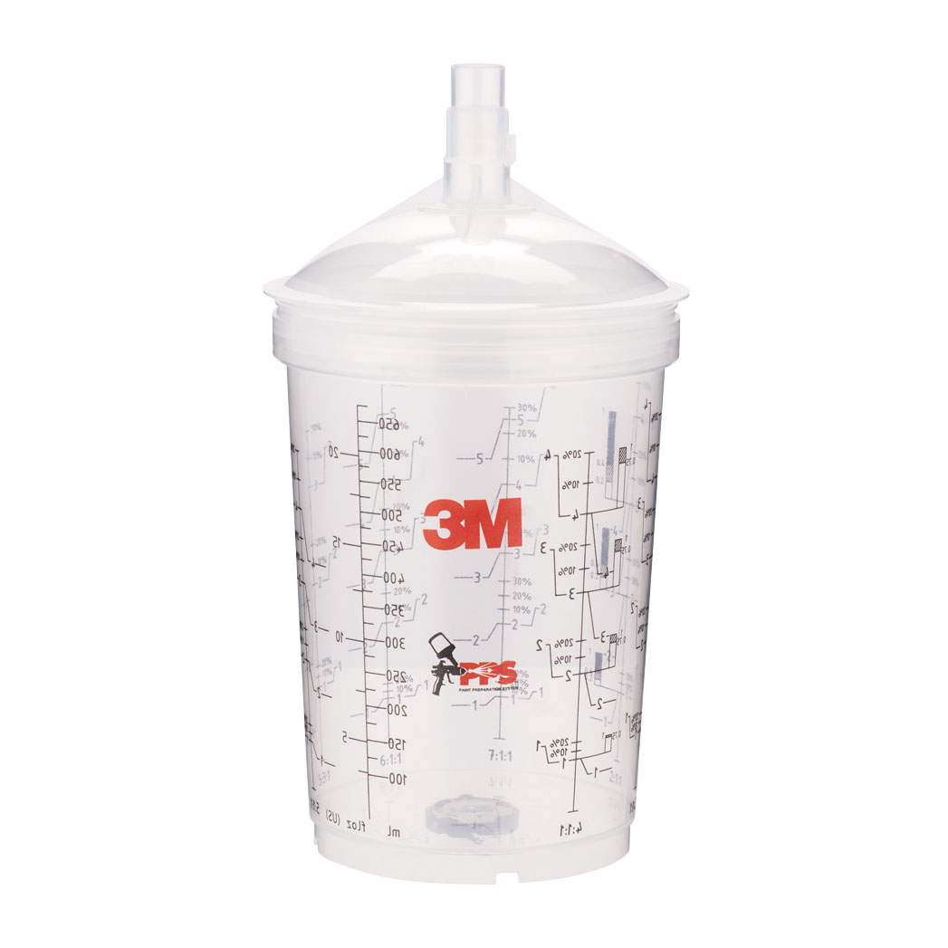 3M Deckel und Becher Kits PPS, Type V, 200 µm, 700 ml