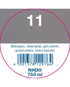 Zweihorn Holzdesign-Öl Naturtrend 11 NHDO, Grau, 750 ml