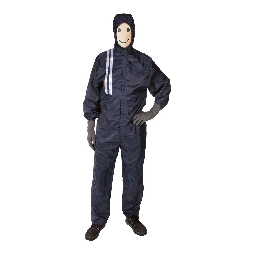 Drefi Lackieranzug Billy-Tef, Marineblau, Größe 3 XL