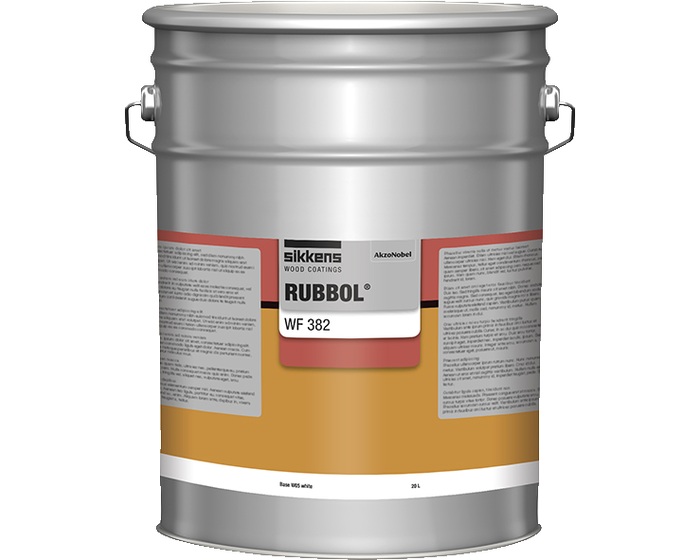 Sikkens 1K-Zwischenbeschichtung Rubbol WF382 Duraflex RAL 9016, 20 l