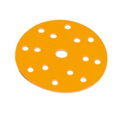 Norton Klett-Schleifscheibe A296 Gold Reserve, 150x14mm, P500, 15-Loch