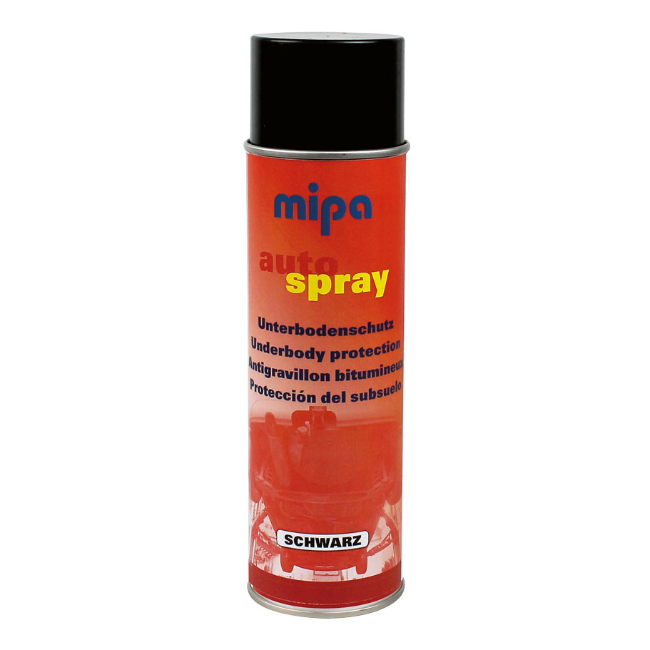 Mipa Unterbodenschutz-Spray, Schwarz, 500 ml