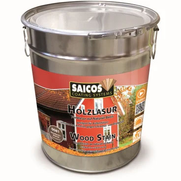 Saicos Holzlasur, Nussbaum, 10 l