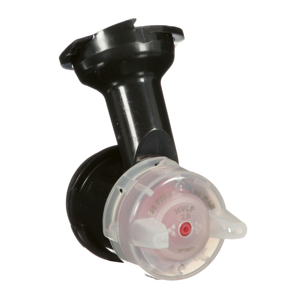 3M HVLP Hochleistungsdüsenkopf für Fließbecher, 2,0 mm, Rot