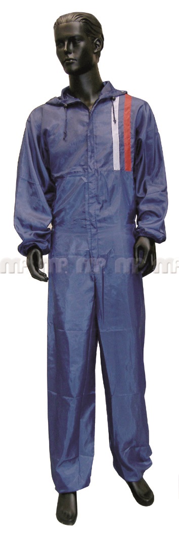 Mipa Lackieroverall Trilobal, Blau, Größe L